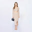 SOSIE KNITTED SKIRT WOMEN WARM TAUPE