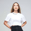 AMARA WHITE CROP TOP OVERSIZE - Monastery
