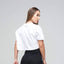 AMARA WHITE CROP TOP OVERSIZE - Monastery