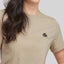 CALIPSO T-SHIRT WOMEN CAMEL - Monastery