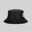 KOTIS BLACK BUCKET HAT - Monastery
