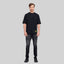 RASMI BLACK T-SHIRT OVERSIZE - Monastery