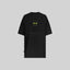 RASMI BLACK T-SHIRT OVERSIZE - Monastery