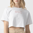 AMAL CROP TOP WOMEN WHITE