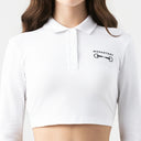 APRILE CROP TOP WOMEN WHITE