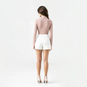 APRILE CROP TOP POLO WOMEN WOODROSE