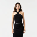 BLAIR KNITTED TOP WOMEN BLACK