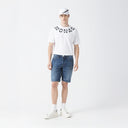 BROOME DENIM SHORT MEN BLUE DENIM