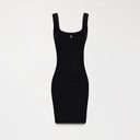 CARLA KNITTED DRESS WOMEN BLACK