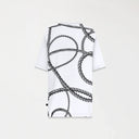 CHAINS T-SHIRT OVERSIZED MEN WHITE