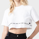 CHARLOTTE CROP TOP WOMEN WHITE