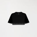 CHARLOTTE CROP TOP WOMEN BLACK