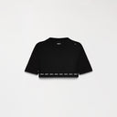 CHARLOTTE CROP TOP WOMEN BLACK