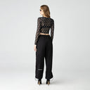CHAVAN TOP WOMEN BLACK