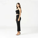 CIARA KNITTED TOP WOMEN BLACK