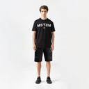 OTTERBERG DENIM SHORT MEN BLACK