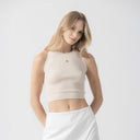 FAIRY KNITTED CROP TOP WOMEN SAND DOLLAR
