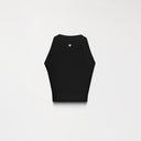 FAIRY KNITTED CROP TOP WOMEN BLACK