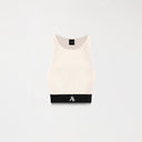 GISELE KNITTED TOP WOMEN WHITECAP GRAY