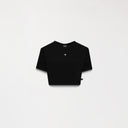 GODIVA CROP TOP WOMEN BLACK
