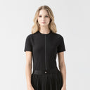 HEATHER T-SHIRT WOMEN BLACK