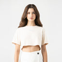 INDIRA CROP TOP WOMEN SAND DOLLAR
