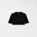 INDIRA CROP TOP WOMEN BLACK