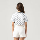 BRITANIA CROP TOP WOMEN WHITE