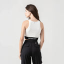 CLAIRE KNITTED TOP WOMEN WHITE