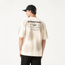 LOAN T-SHIRT OVERSIZED MEN WHITECAP GRAY