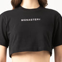SUMMER CROP TOP WOMEN BLACK