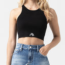 GISELE KNITTED TOP WOMEN BLACK