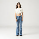 NEKANE CROP TOP WOMEN WHITE ASPARAGUS