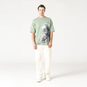 VENTURE T-SHIRT OVERSIZED MEN ICEBERG GREEN