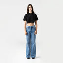 LEIRE CROP TOP WOMEN BLACK