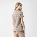 MERLE T-SHIRT WOMEN TAUPE GRAY