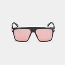 MSS2408-C1-56 ADUR SUNGLASSES MEN BLACK SHINY SILVER PINK
