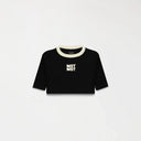 NOORA CROP TOP WOMEN BLACK