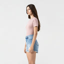 QYLLA T-SHIRT WOMEN WOODROSE