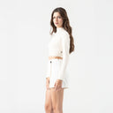 RUMI LONG SLEEVE WOMEN WHITE ASPARAGUS