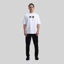 SAICLOP T-SHIRT OVERSIZE WHITE - Monastery