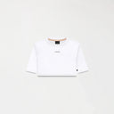 SAVANNA CROP TOP WOMEN WHITE