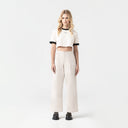 SENN CROP TOP WOMEN WHITECAP GRAY
