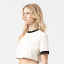 SENN CROP TOP WOMEN WHITECAP GRAY