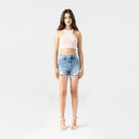SIREN SHORT WOMEN BLUE DENIM
