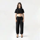 SORA CROP TOP WOMEN BLACK