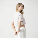 ALEXIA CROP TOP WOMEN WHITE - Monastery | Tienda Oficial Colombia
