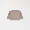 AMAL CROP TOP WOMEN TAUPE GRAY - Monastery | Tienda Oficial Colombia