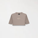 AMAL CROP TOP WOMEN TAUPE GRAY - Monastery | Tienda Oficial Colombia