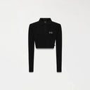 APRILE CROP TOP WOMEN BLACK - Monastery | Tienda Oficial Colombia